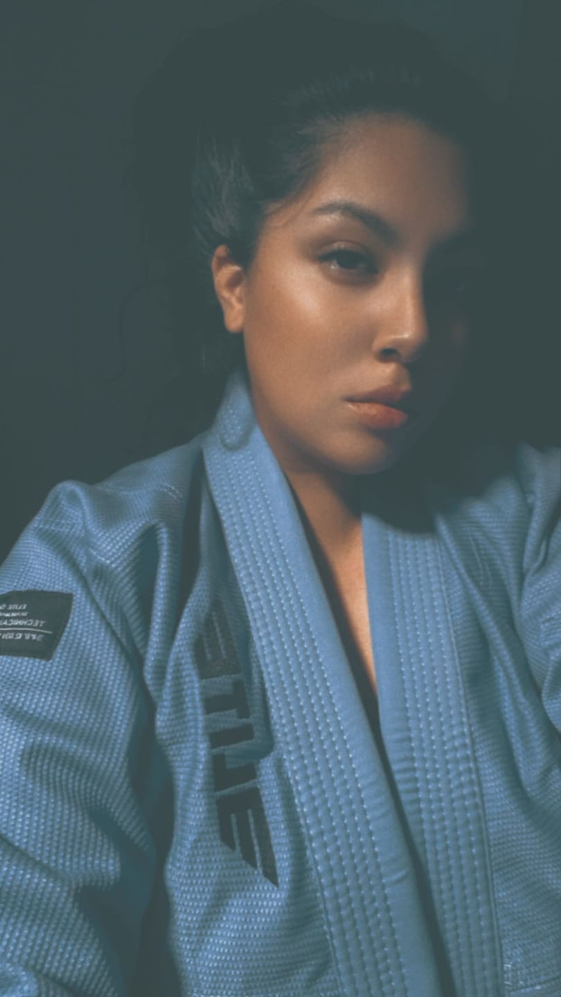 Customer photo review of Core Purple Brazilian Jiu Jitsu Womens BJJ Gi