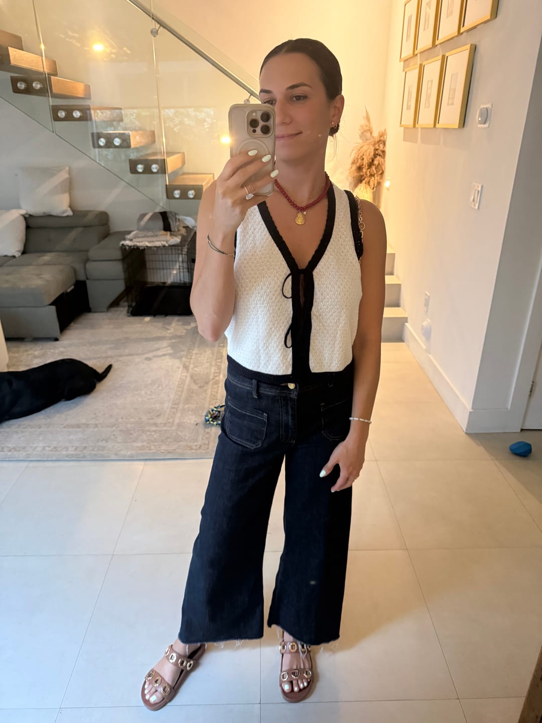 Customer photo review of Cristy Necklace