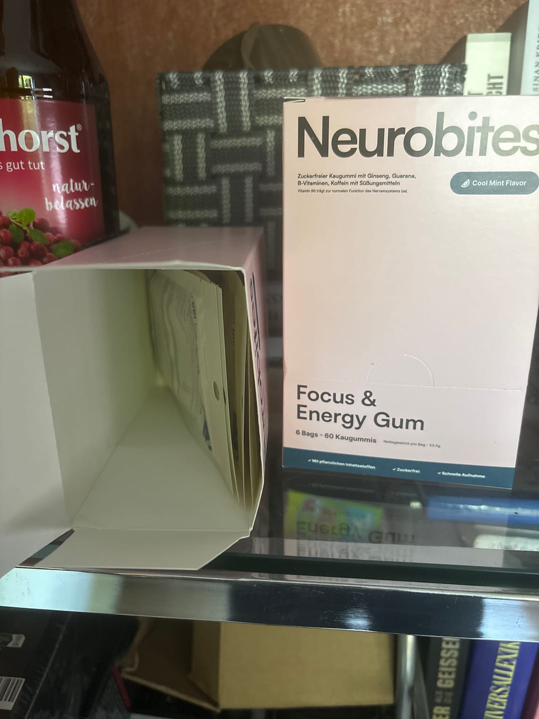Customer photo review of Neurobites® Focus & Energy Gum (Performance-Starterpaket)