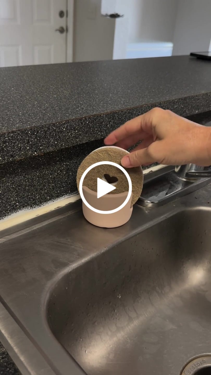 Customer video review of Bundle & Save! 4 pk Plant-Based Oval Heart Sponges + Diatomite Sponge Holder | Reduce Toxins in Your Kitchen