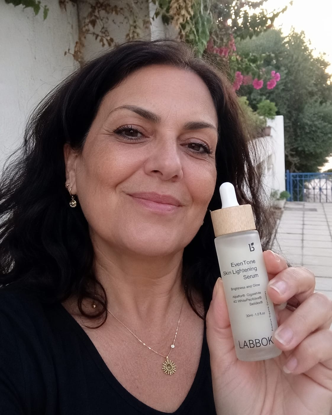 Customer photo review of Labbok EvenTone Peptides Lightening Serum