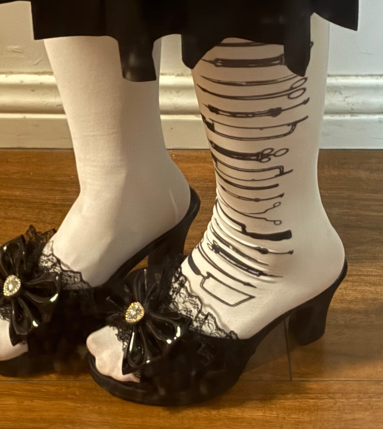 Customer photo review of Original Hime-style vintage high heels