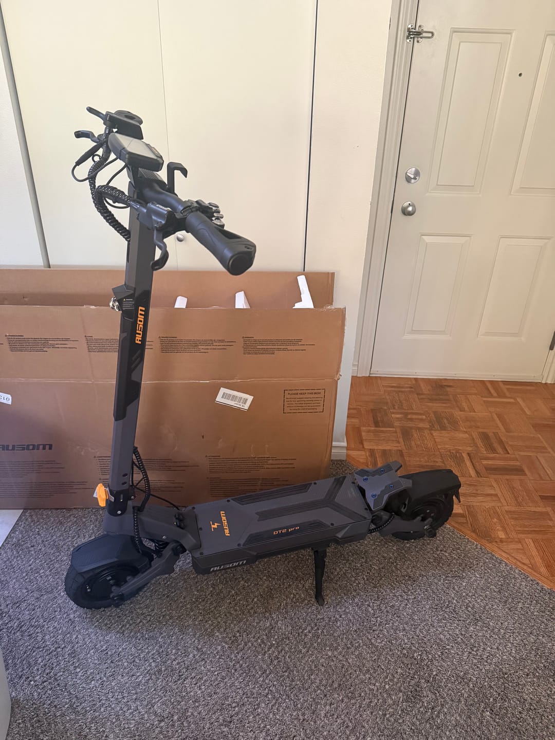 Customer photo review of Ausom DT2 Pro Electric Scooter