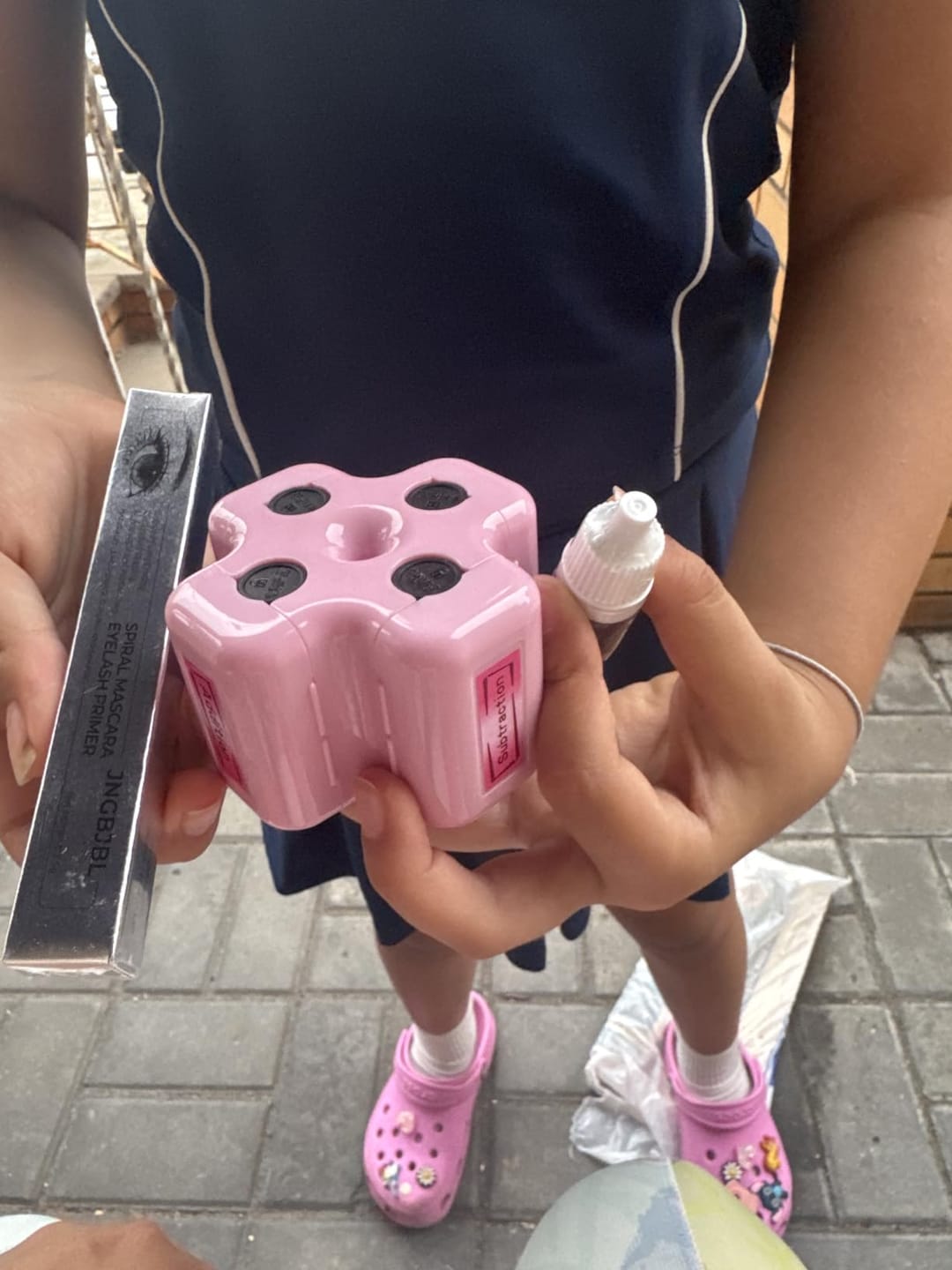 Customer photo review of Math Exercise Sum 4 in 1 Assignment Roller Stamp