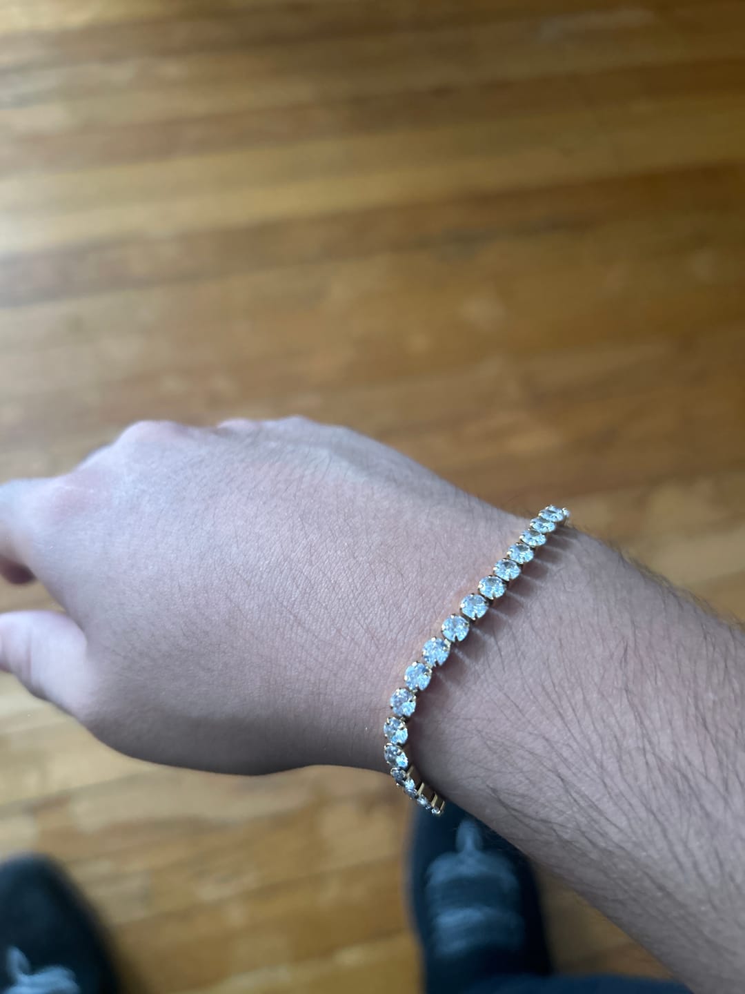 Customer photo review of Tennis Bracelet - 4mm