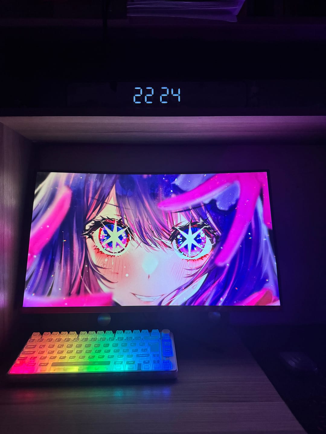 Customer photo review of ZEPHYRA 75 Beyaz RGB US Q Sessiz Membrane Oyuncu Klavyesi