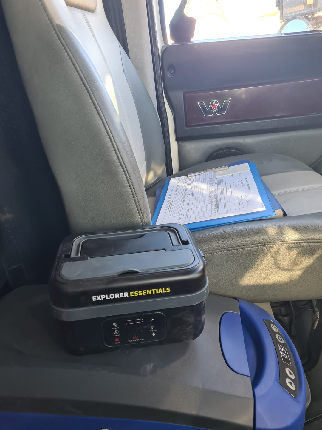 Customer photo review of Explorer Heating Lunchbox™ - Portable And Convenient