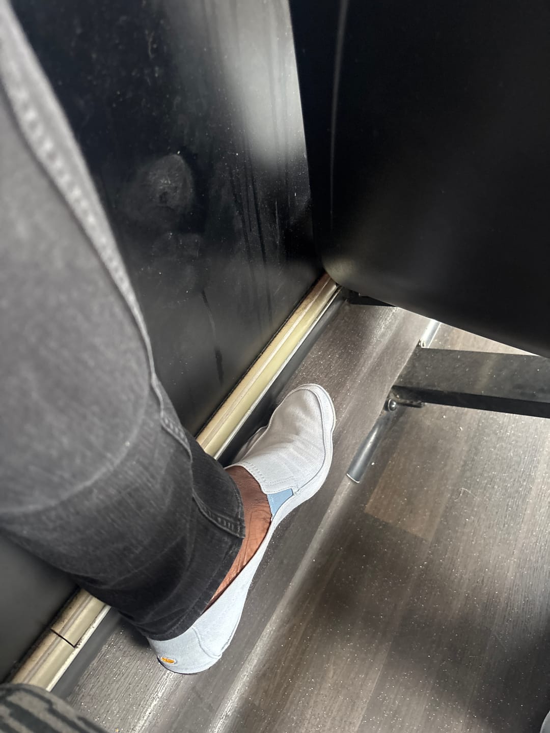 Customer photo review of Quarter Mens Moc Canvas Epsom Green