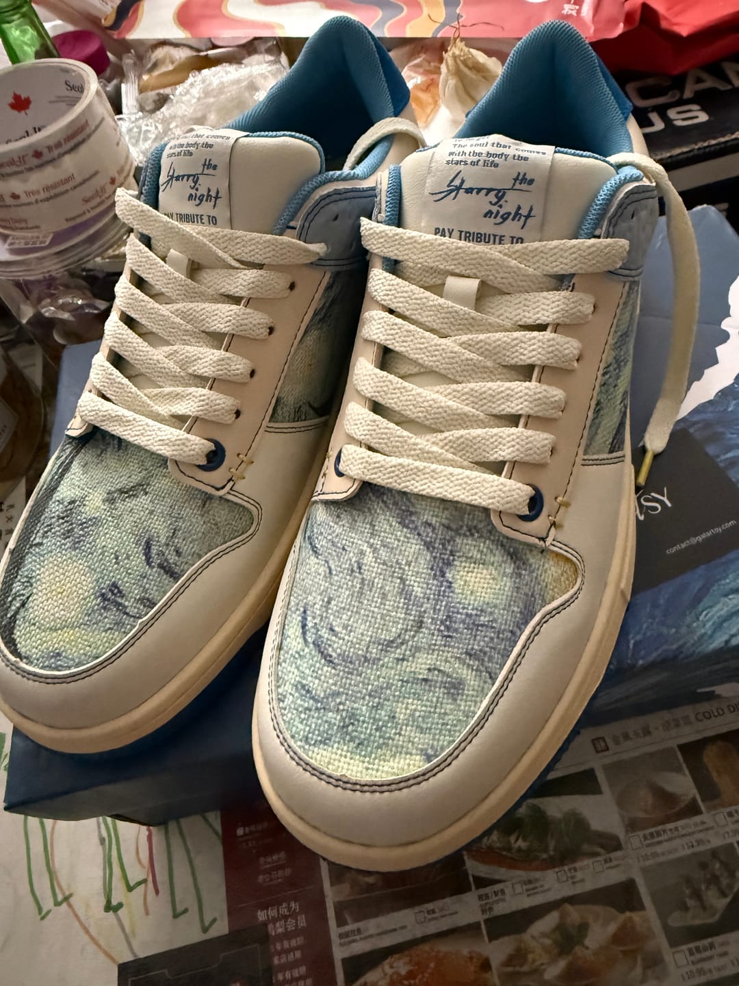 Customer photo review of Dunhuang Mythos Sneakers