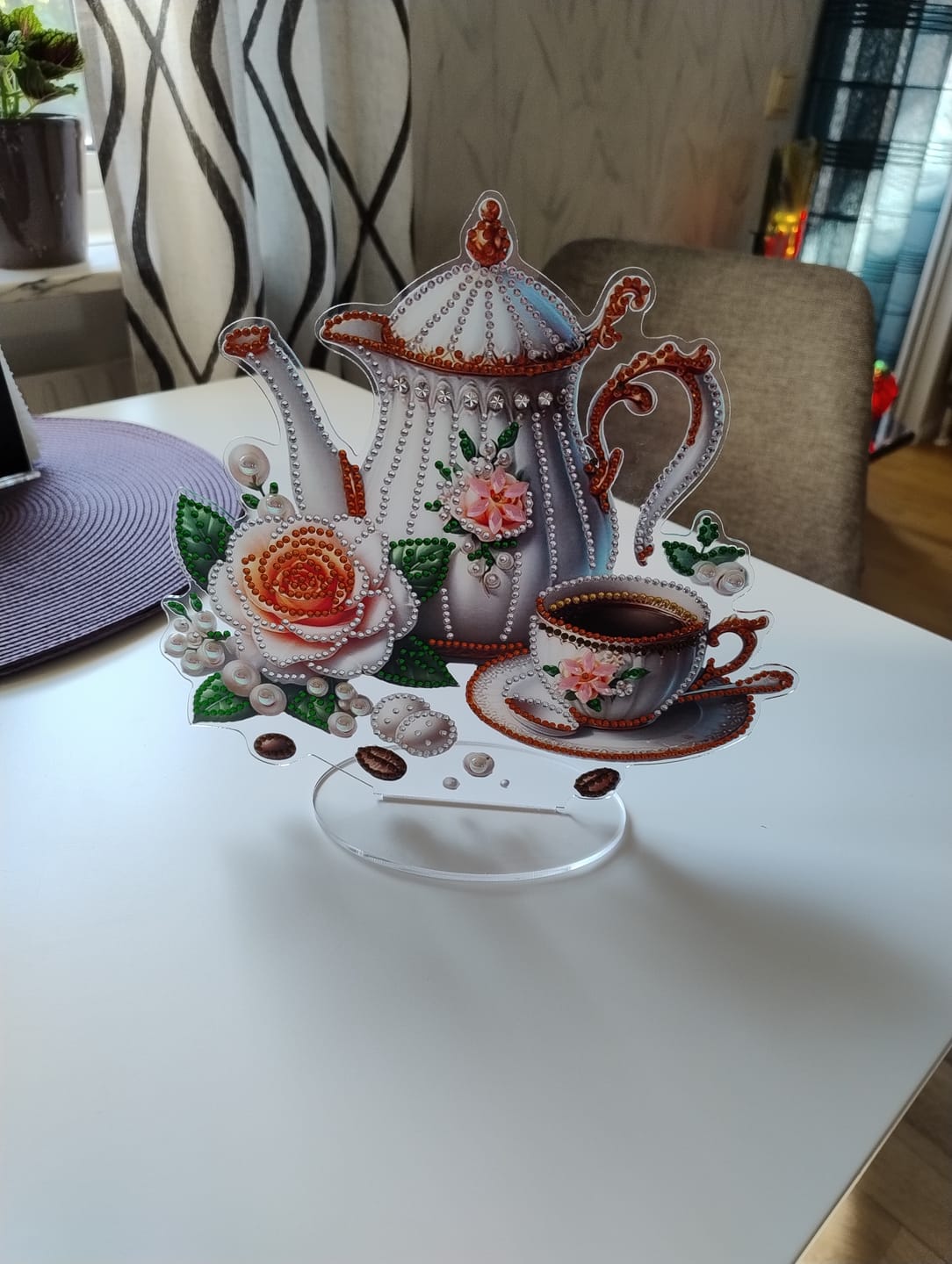 Customer photo review of Diamond Painting Dekoration - Teservis