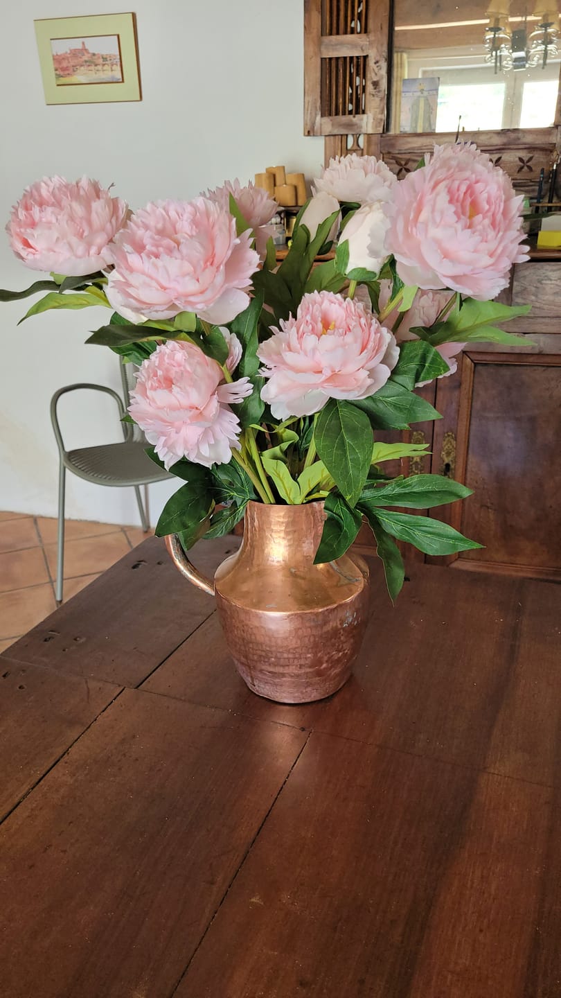Customer photo review of Pivoines - Rose