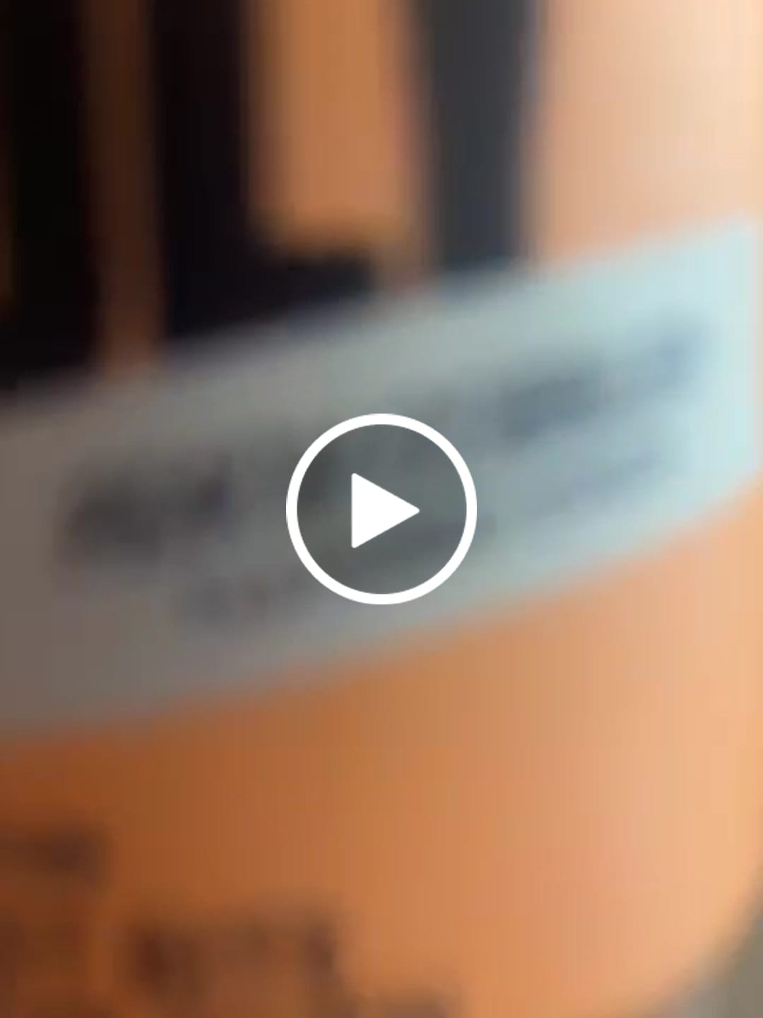 Customer video review of Peach Cobbler