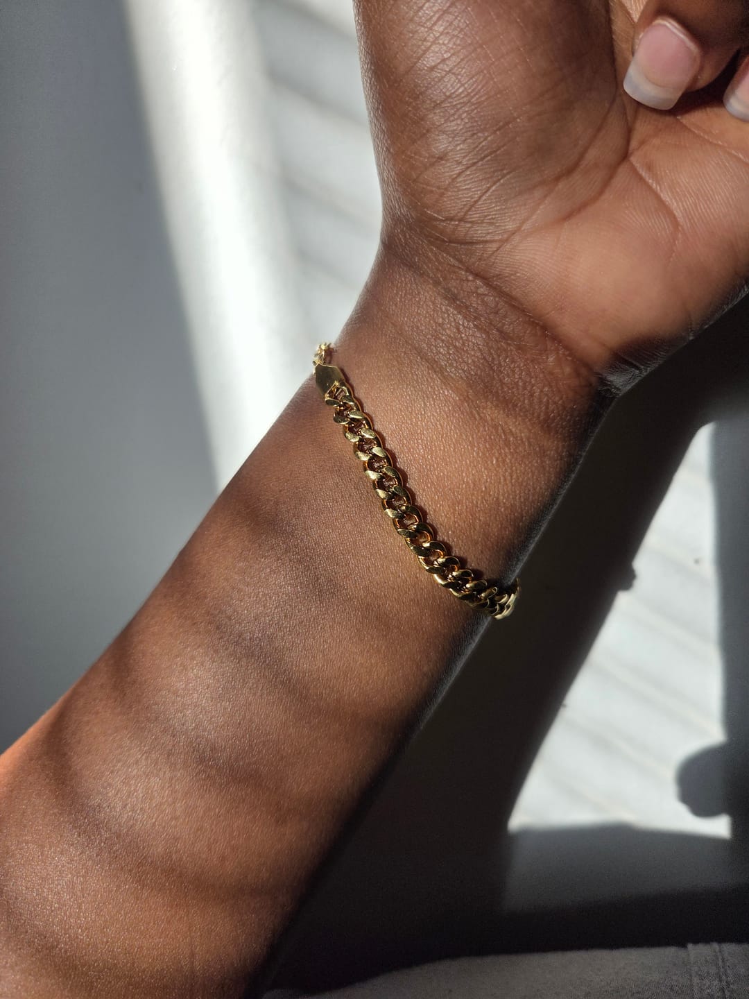 Customer photo review of Cuban Link Bracelet - 5mm