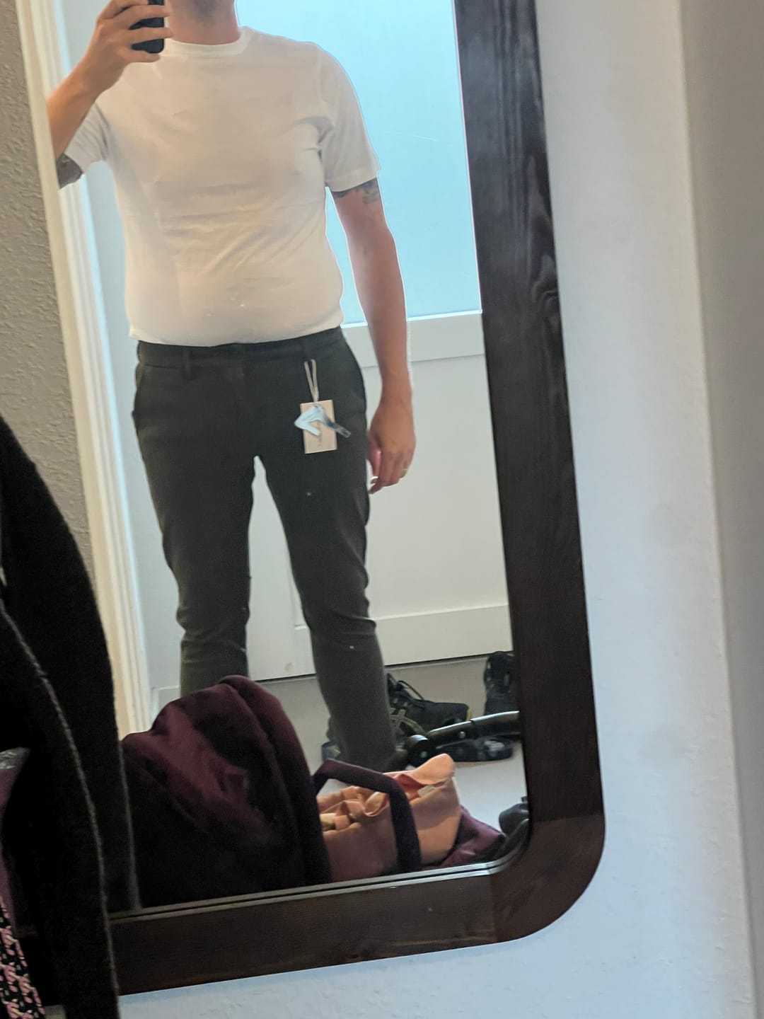Customer photo review of Performance Trousers - Dark Green