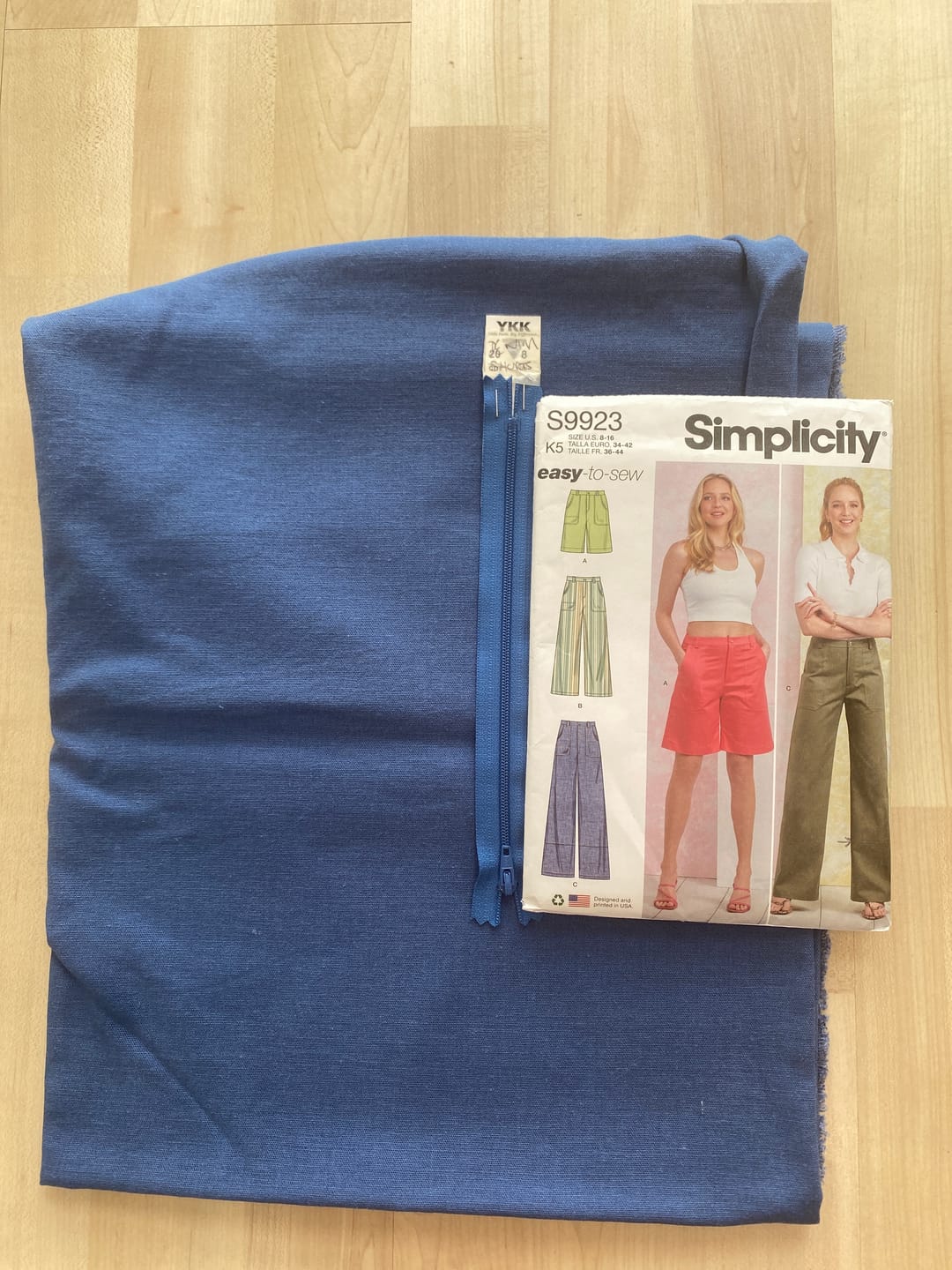 Customer photo review of Viscose Linen Woven Stretch Fabric