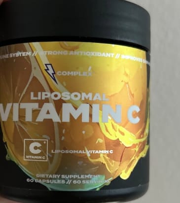 Customer photo review of Liposomal Vitamin C