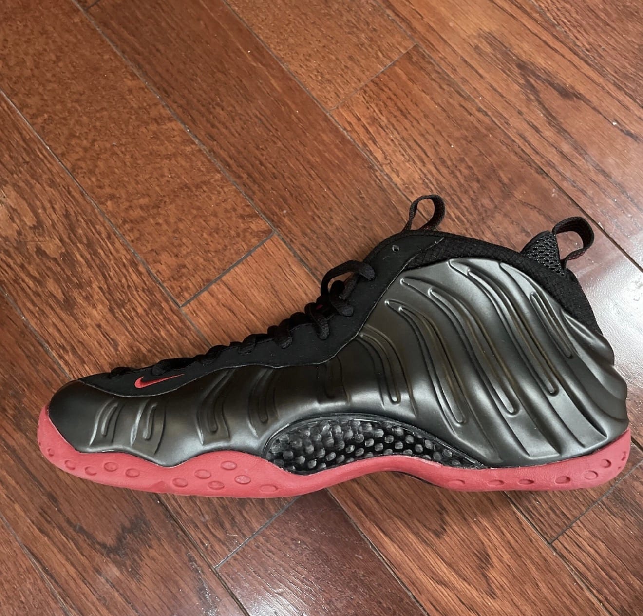 Customer photo review of Nike Air Foamposite One Cough Drop (2025) (Preowned)