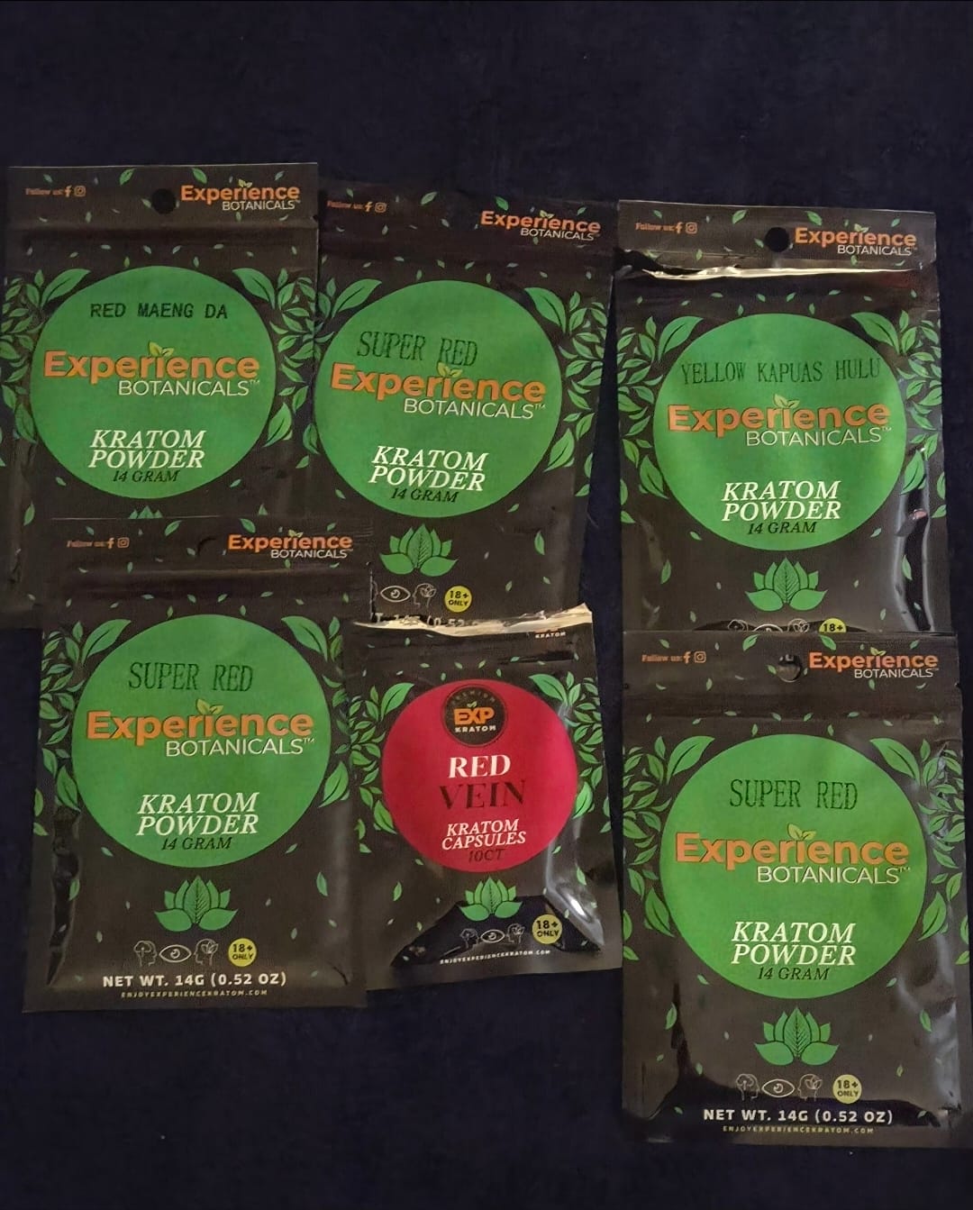 Customer photo review of FREE SAMPLES CHOOSE 2 KRATOM POWDER SAMPLES