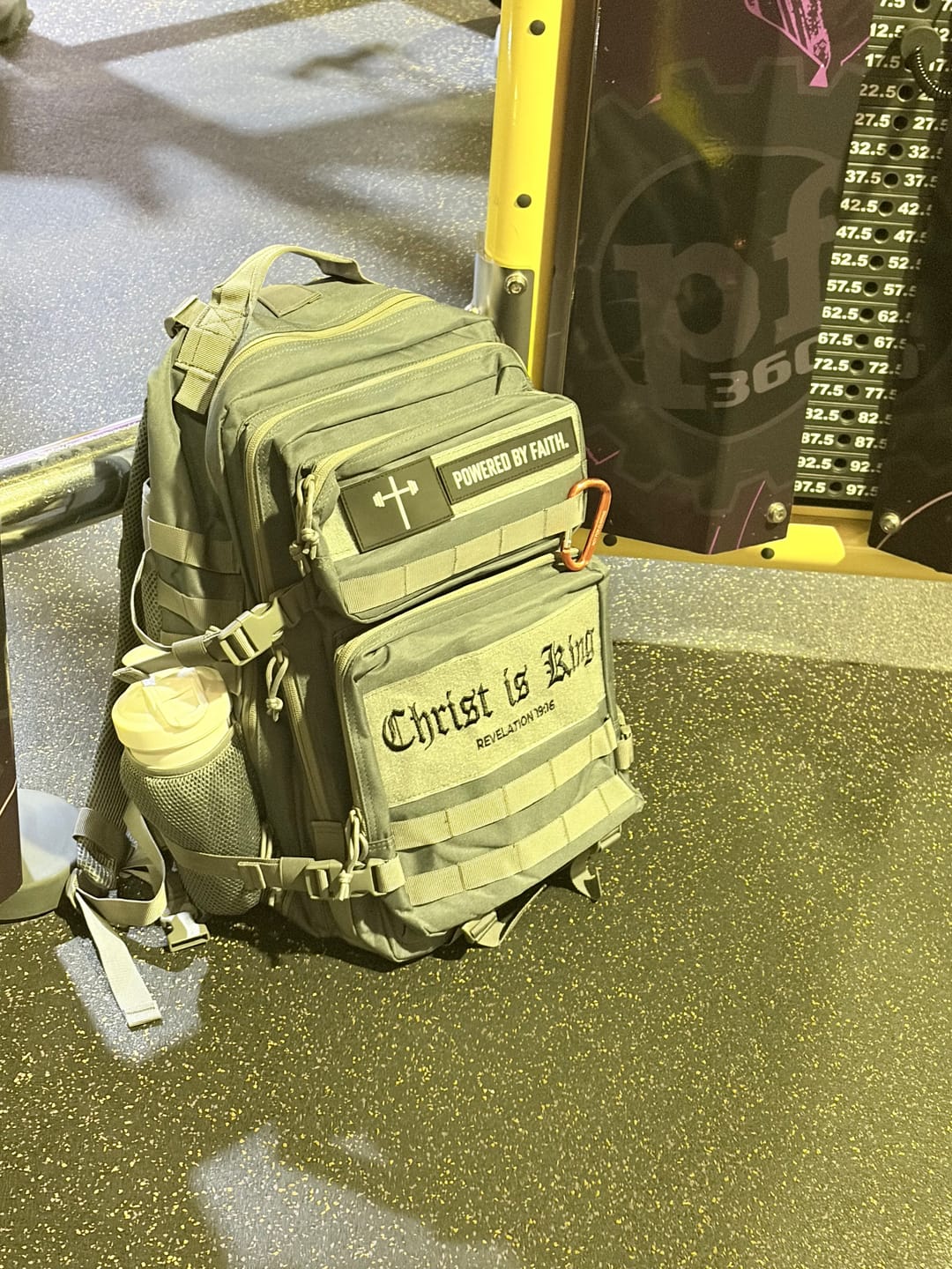 Customer photo review of HolStrength 45L Tactical Backpack