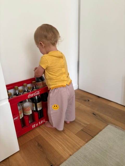 Customer photo review of Smiley Culotte rose B-Ware