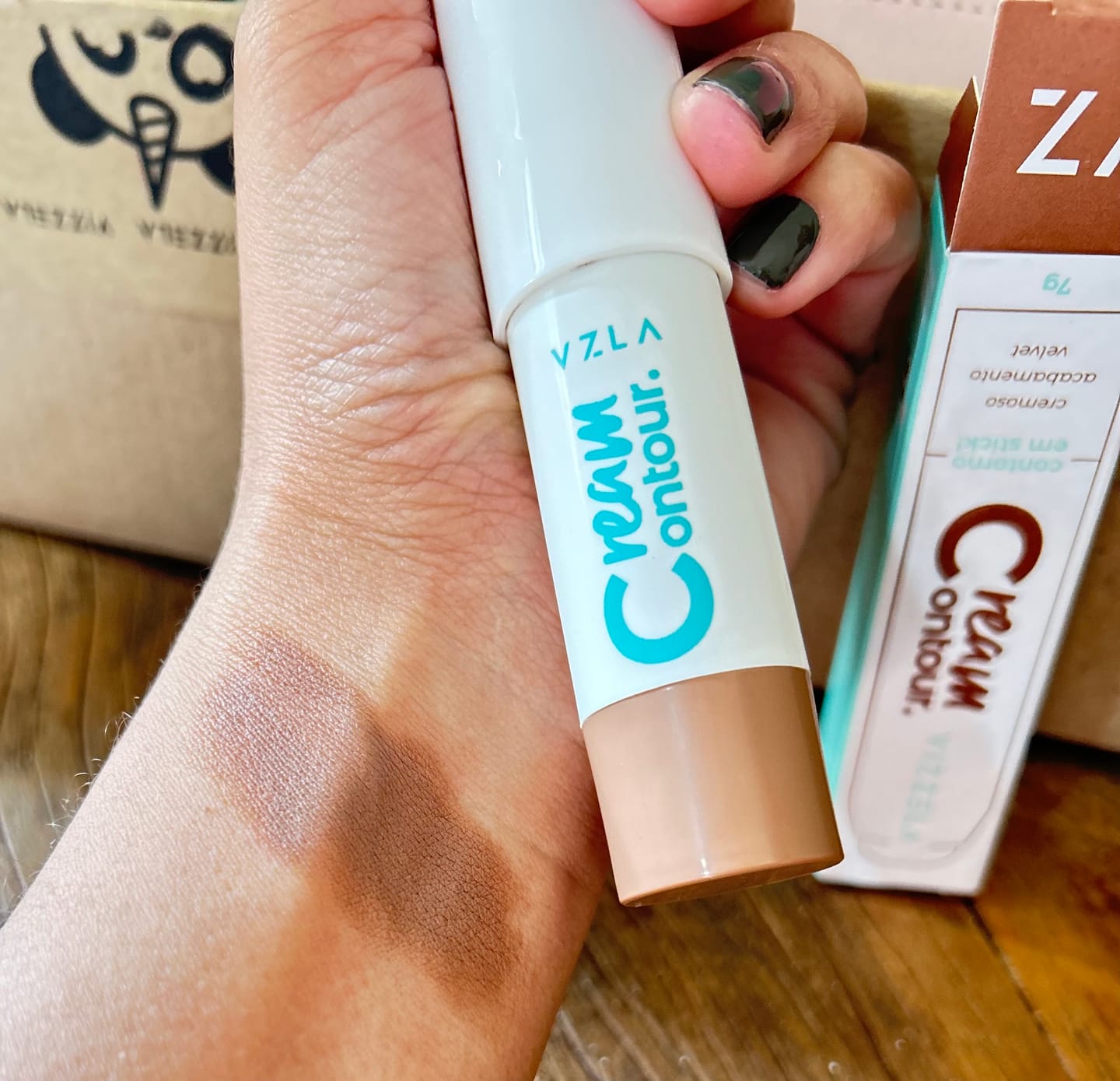 Customer photo review of Cream Contour - Contorno Stick Vizzela