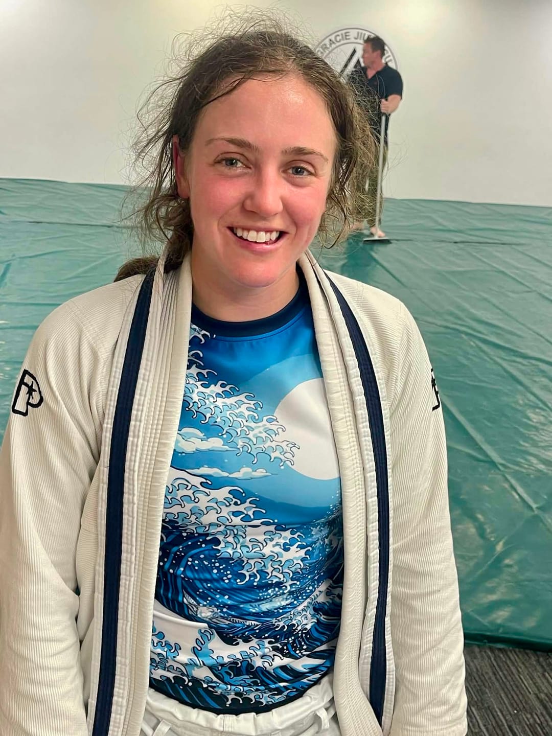 Customer photo review of MIZU WOMEN RASH GUARD
