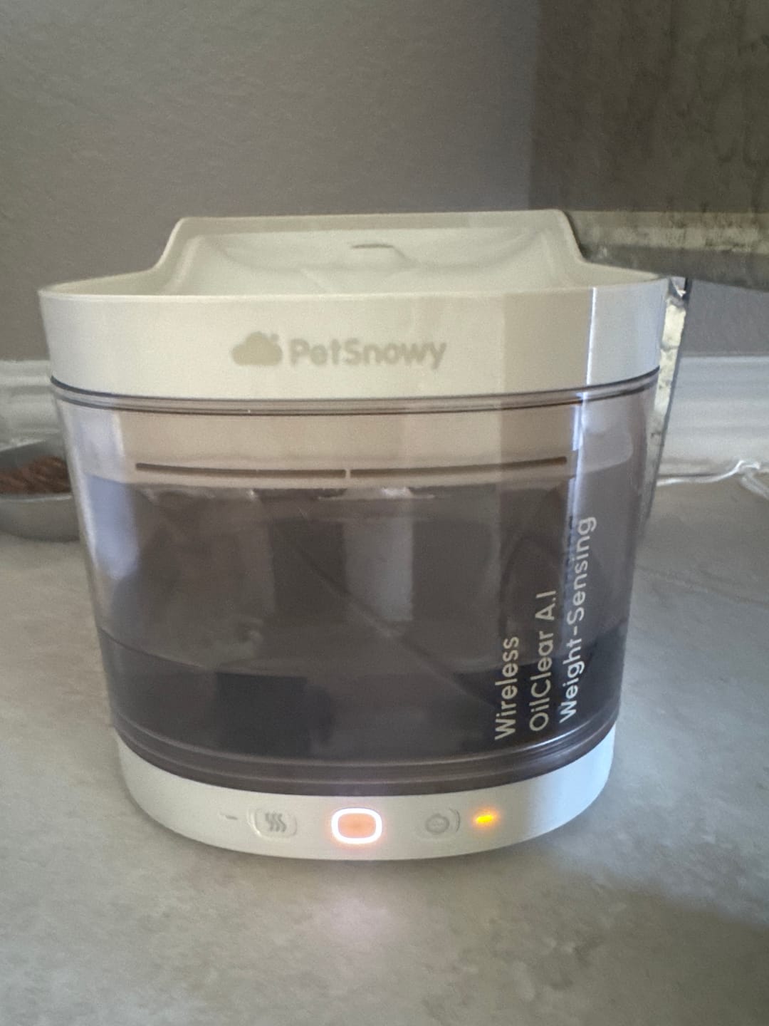 Customer photo review of Filter Set For OilClear Water Fountain