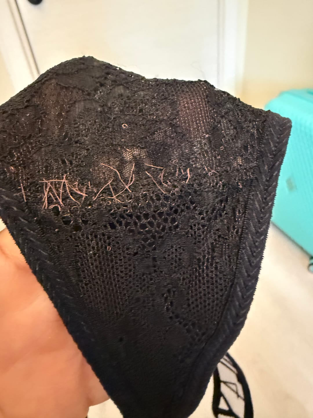 Customer photo review of Black Lace - Дантелени прашки / бикини