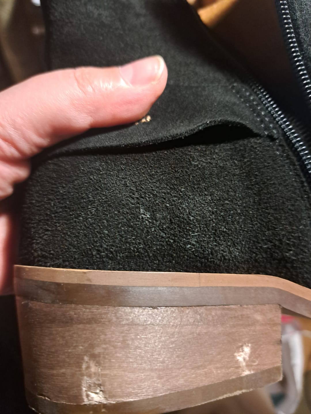 Customer photo review of Botin Mujer / Melia Negro
