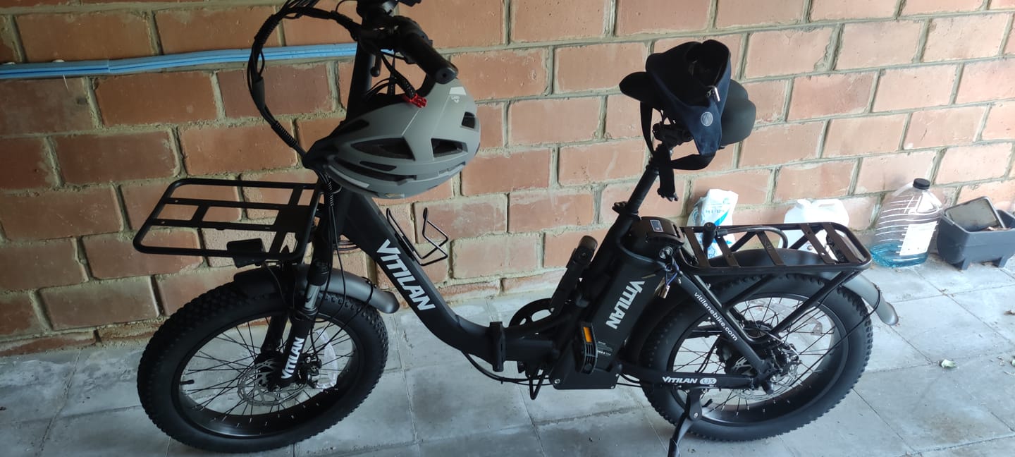 Customer photo review of U3 Commute Foldable Fat Tire Electric Bike
