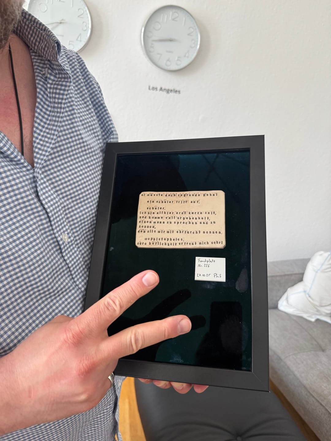 Customer photo review of Faustplatz Fragmente EINZELANFRAGE
