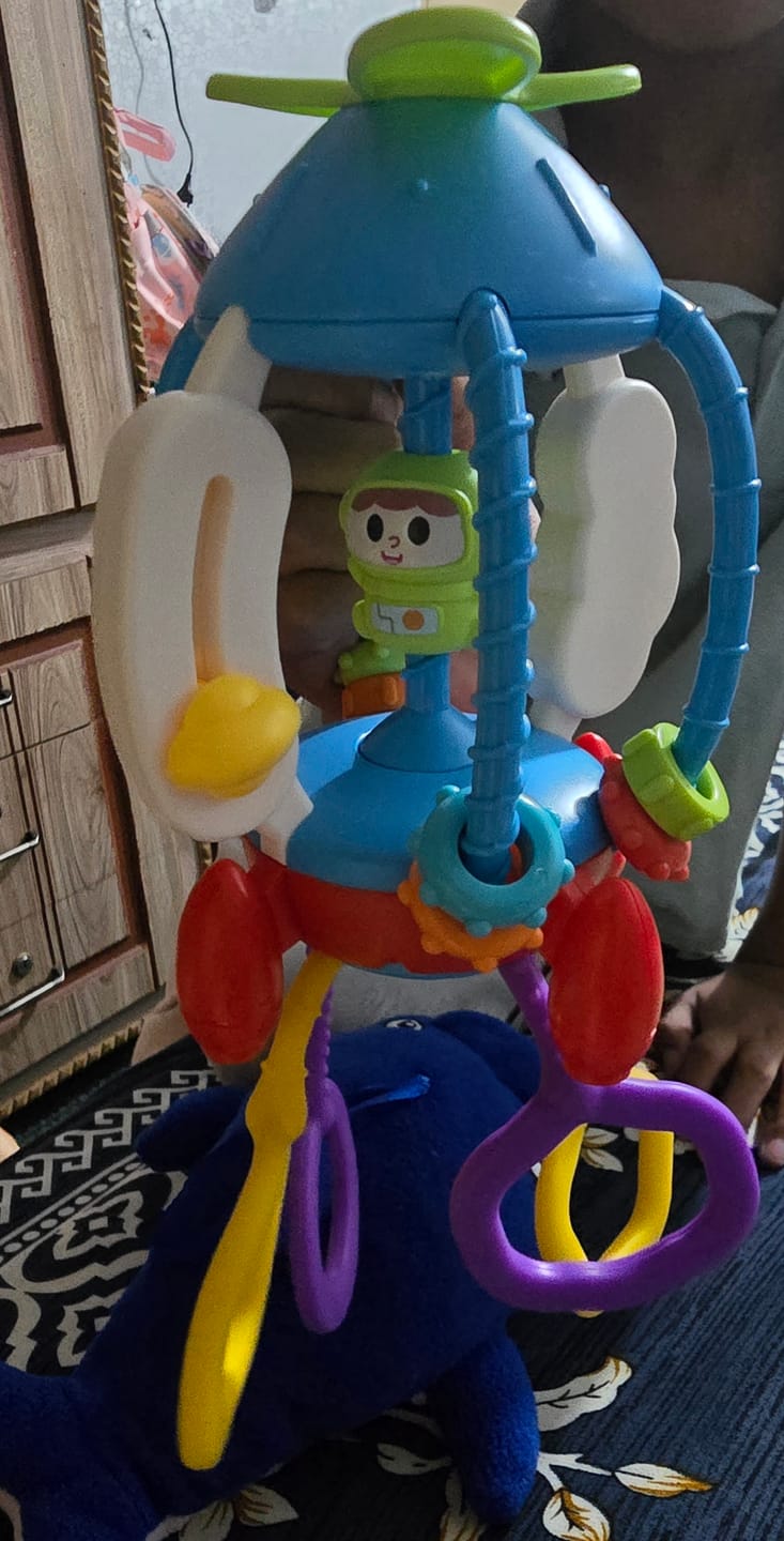 Customer photo review of Cartoon Handheld Grip Rocket