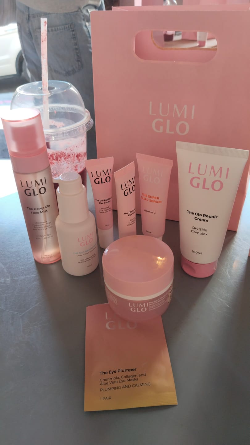 Customer photo review of The Super Glo Hydro Boost Jelly Moisturiser