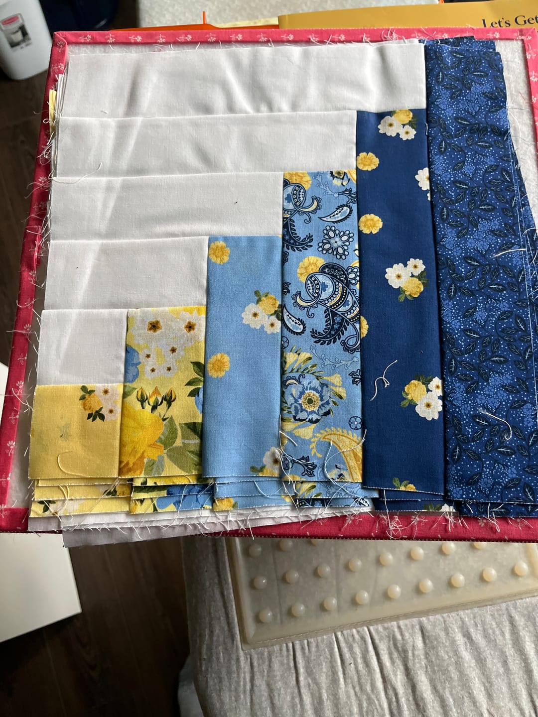 Customer photo review of Block Of The Month - Sunshine Blooms (113.5" x 113.5")