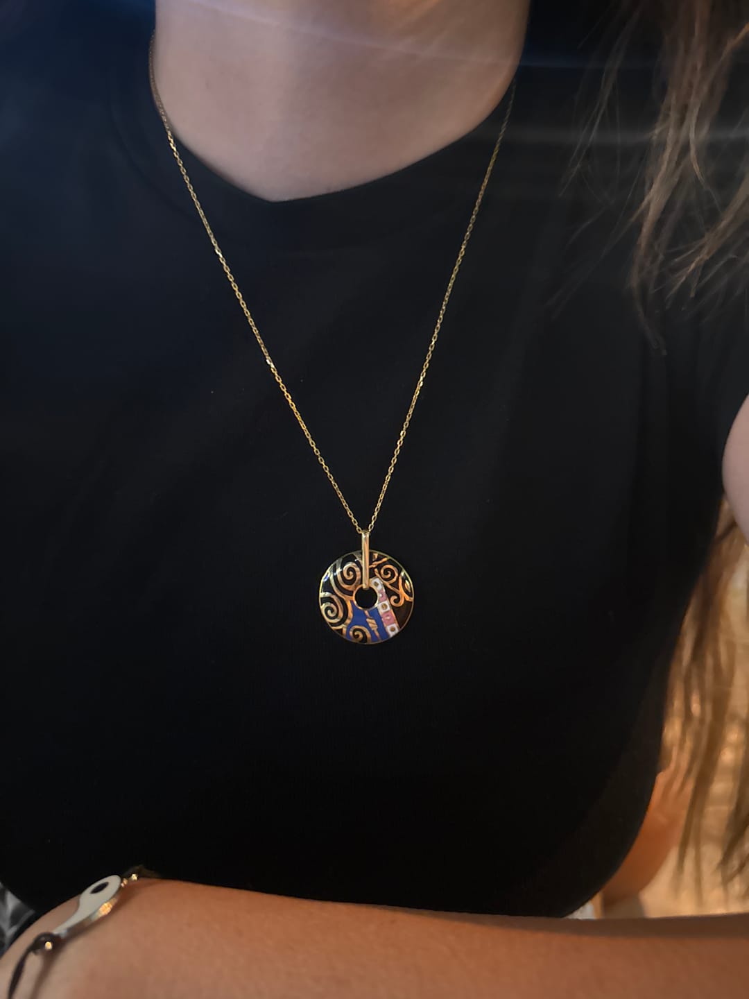 Customer photo review of Gustav Klimt Hayat Ağacı Kolye
