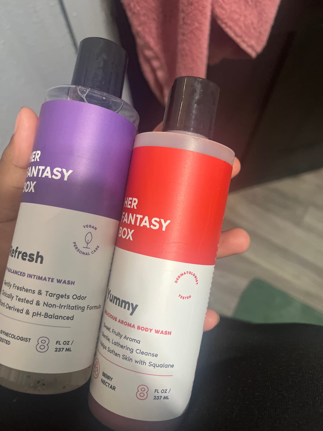 Customer photo review of Her Fantasy Two Pack Wash