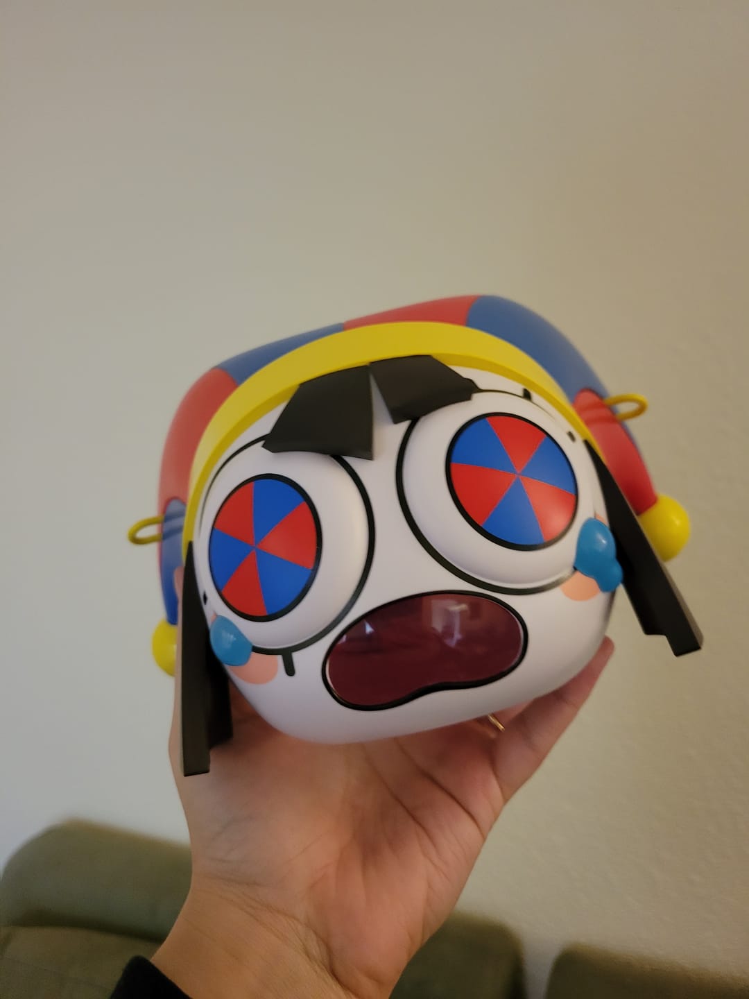 Customer photo review of Pomni Popcorn Bucket