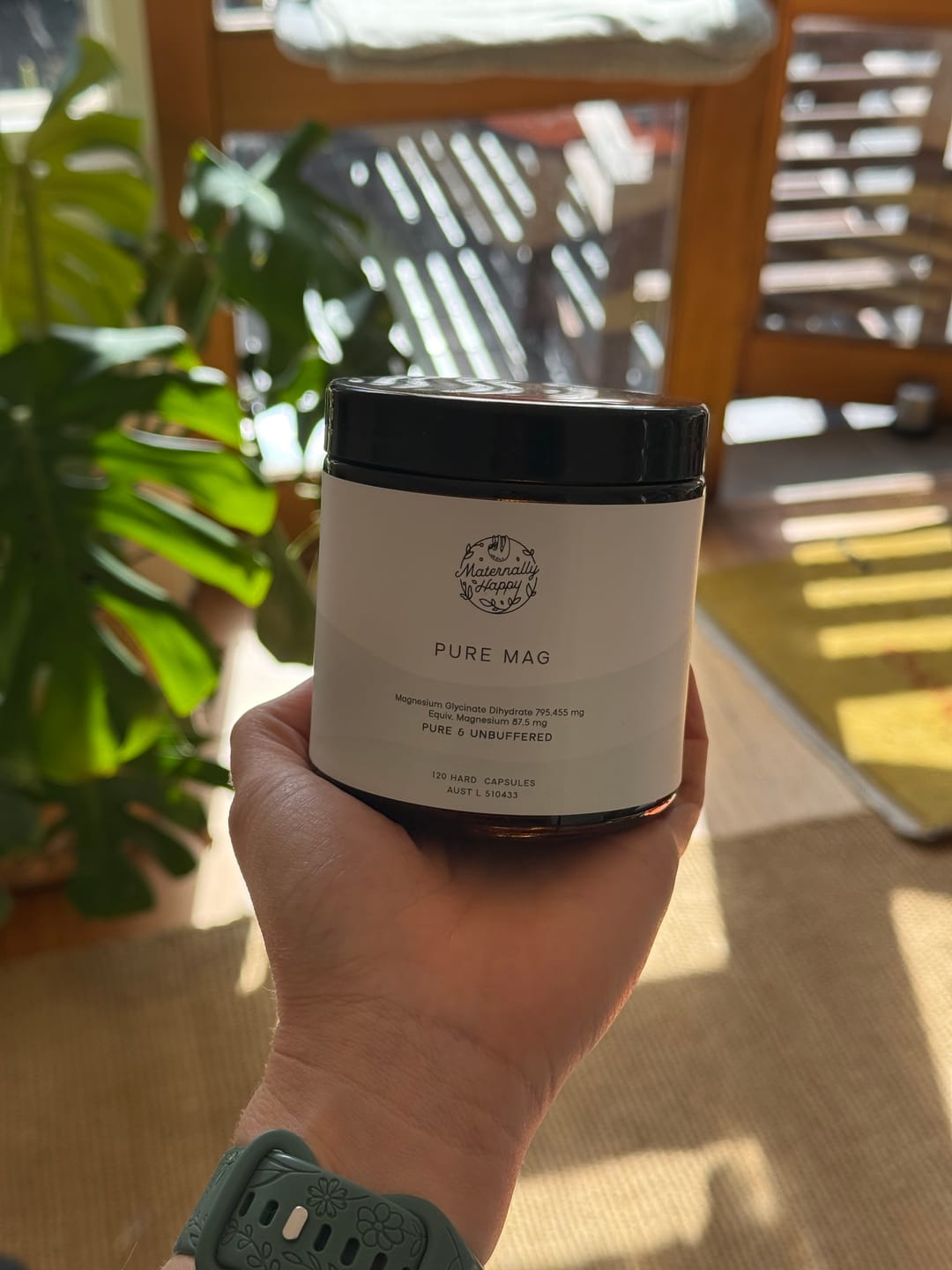 Customer photo review of Pure Mag | Unbuffered Magnesium Glycinate