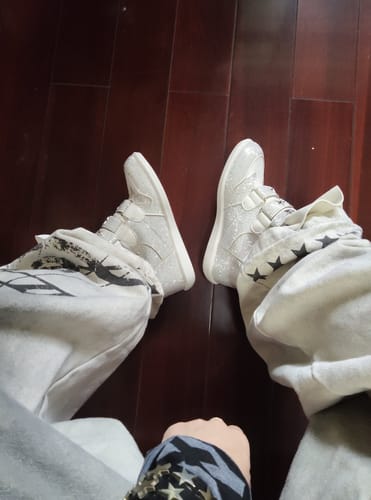 Customer photo review of Y2K High-Top Platform Boots