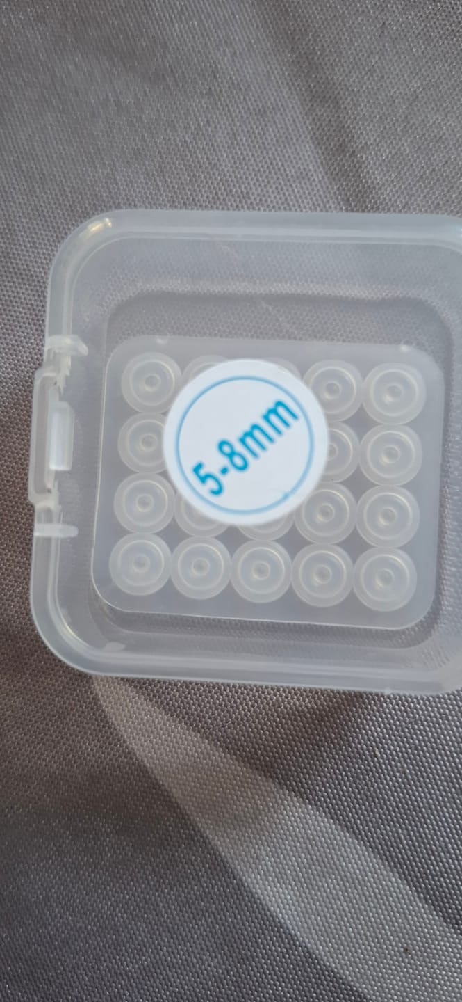 Customer photo review of Alcura™ Ersatzringe für Hautanhängsel