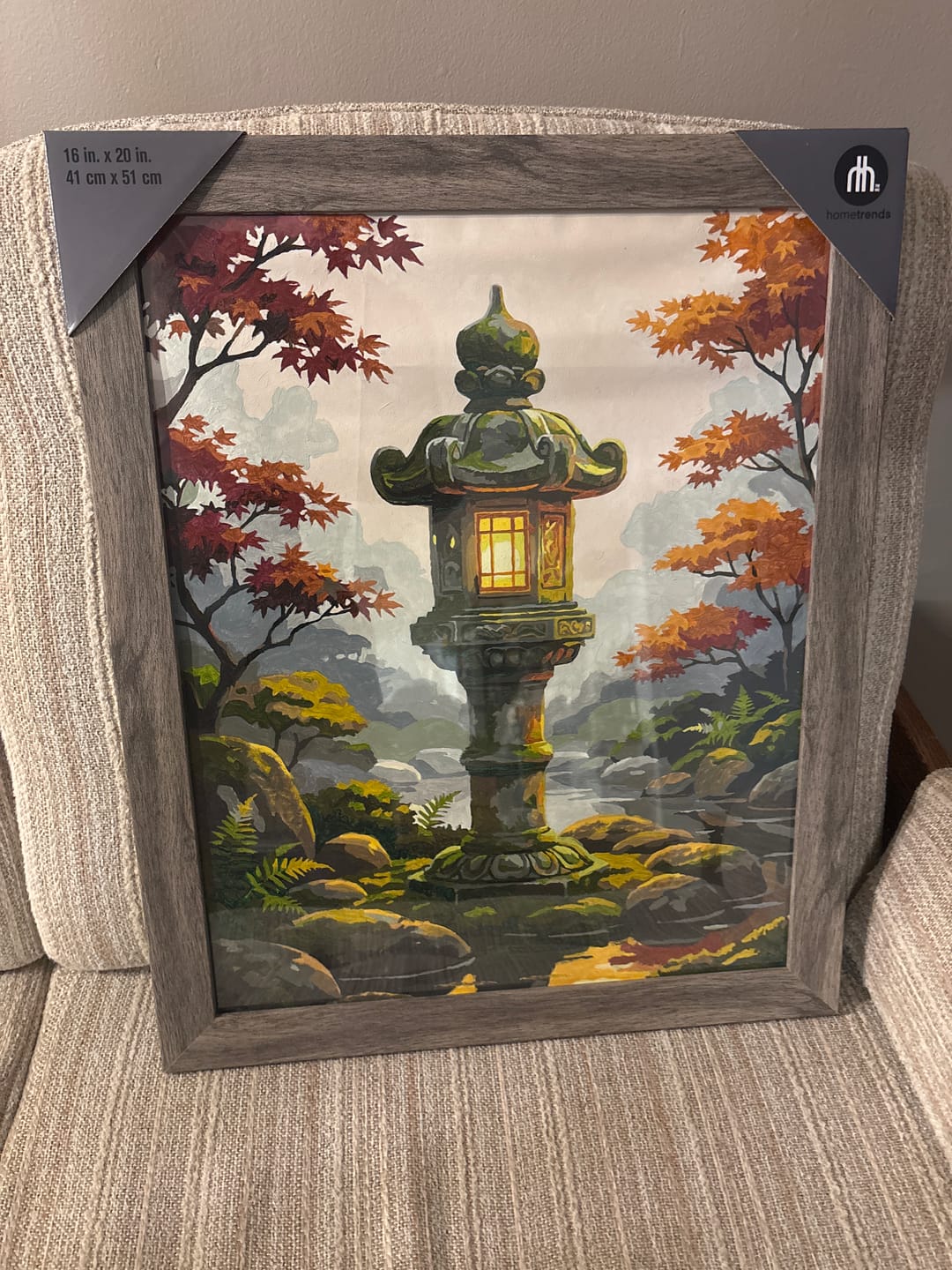 Customer photo review of Koi in Crimson Light