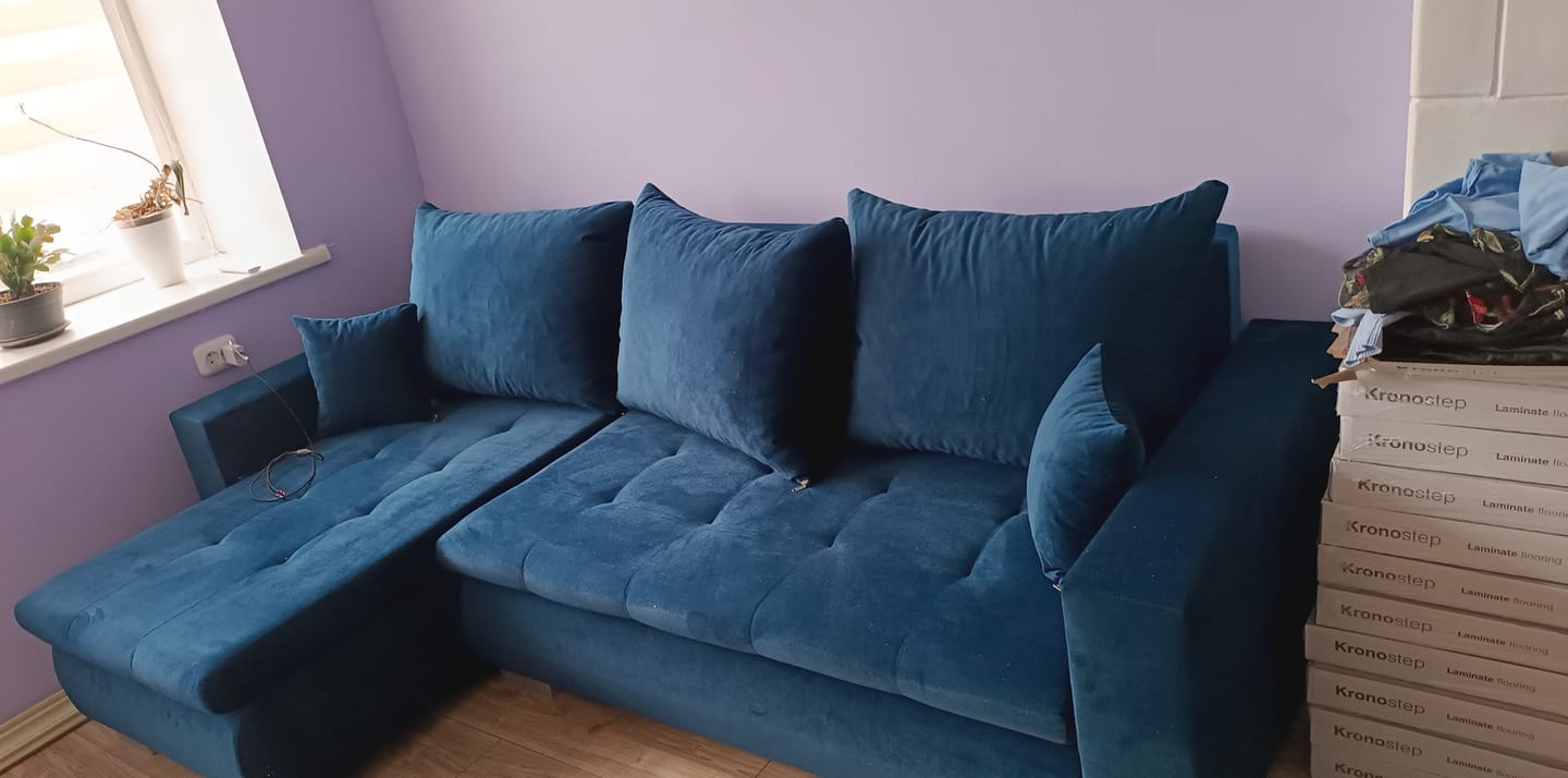 Customer photo review of Minkštas kampas LOKO
