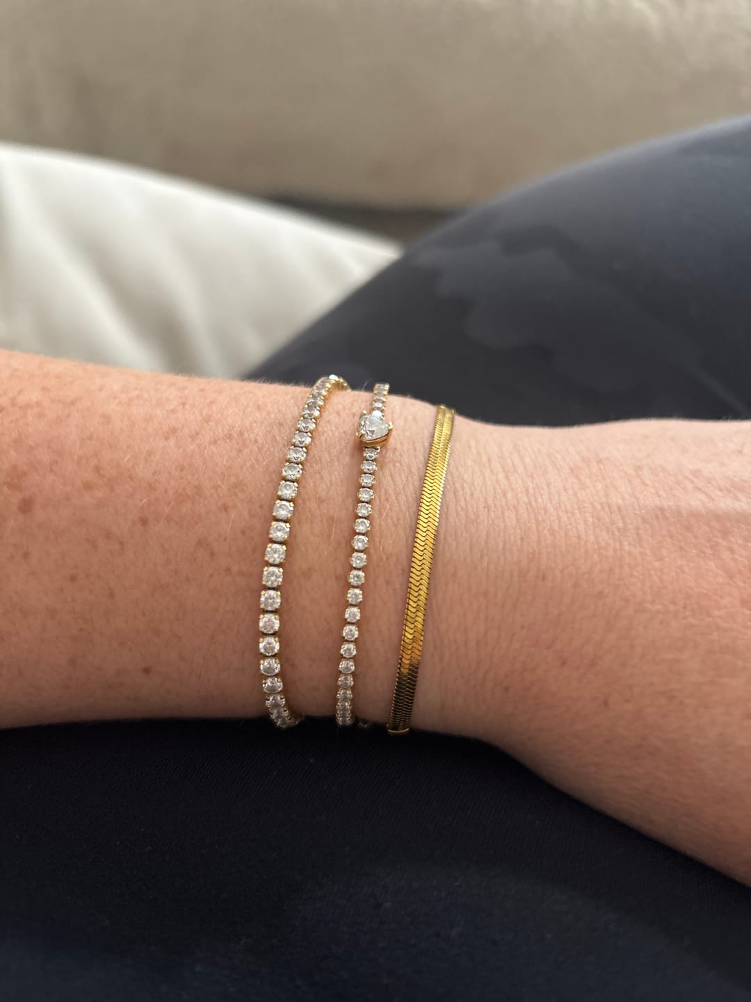 Customer photo review of Verona Snake Bracelet