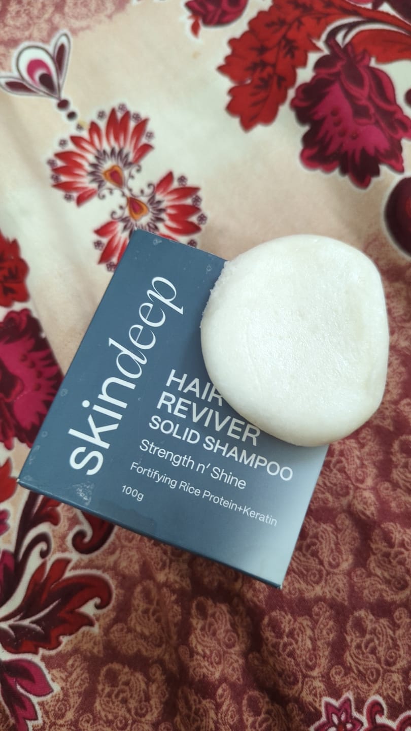Customer photo review of HAIR REVIVER - Rice Protein Solid Shampoo