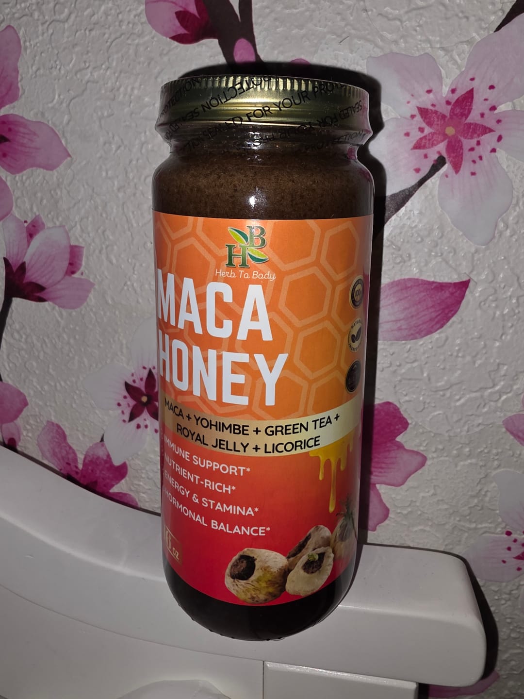Customer photo review of Natural Maca Honey