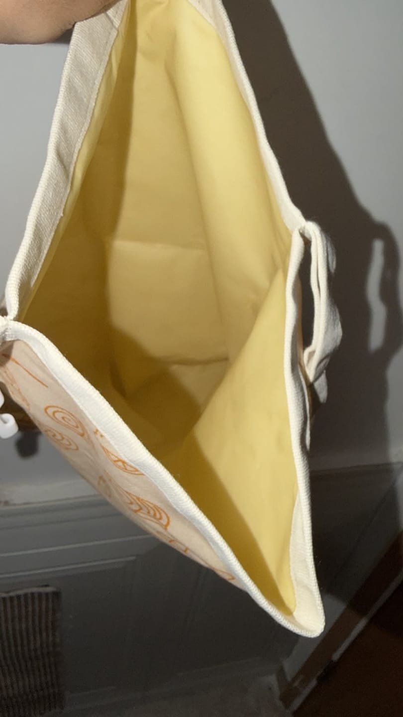 Customer photo review of Premium Heritage 100% Cotton-Beeswax Bag
