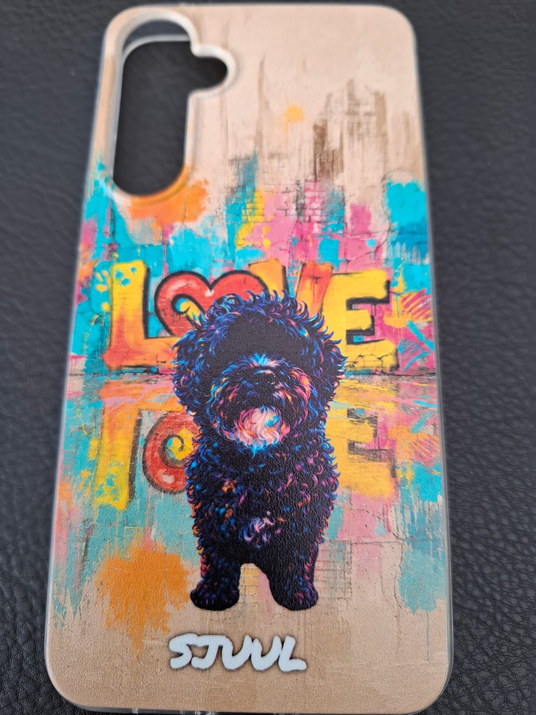 Customer photo review of Streetart - Gepersonaliseerd telefoonhoesje
