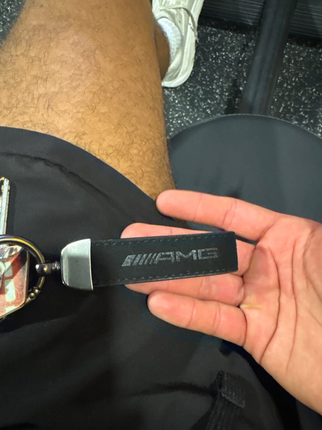 Customer photo review of MERCEDES AMG KEYCHAIN