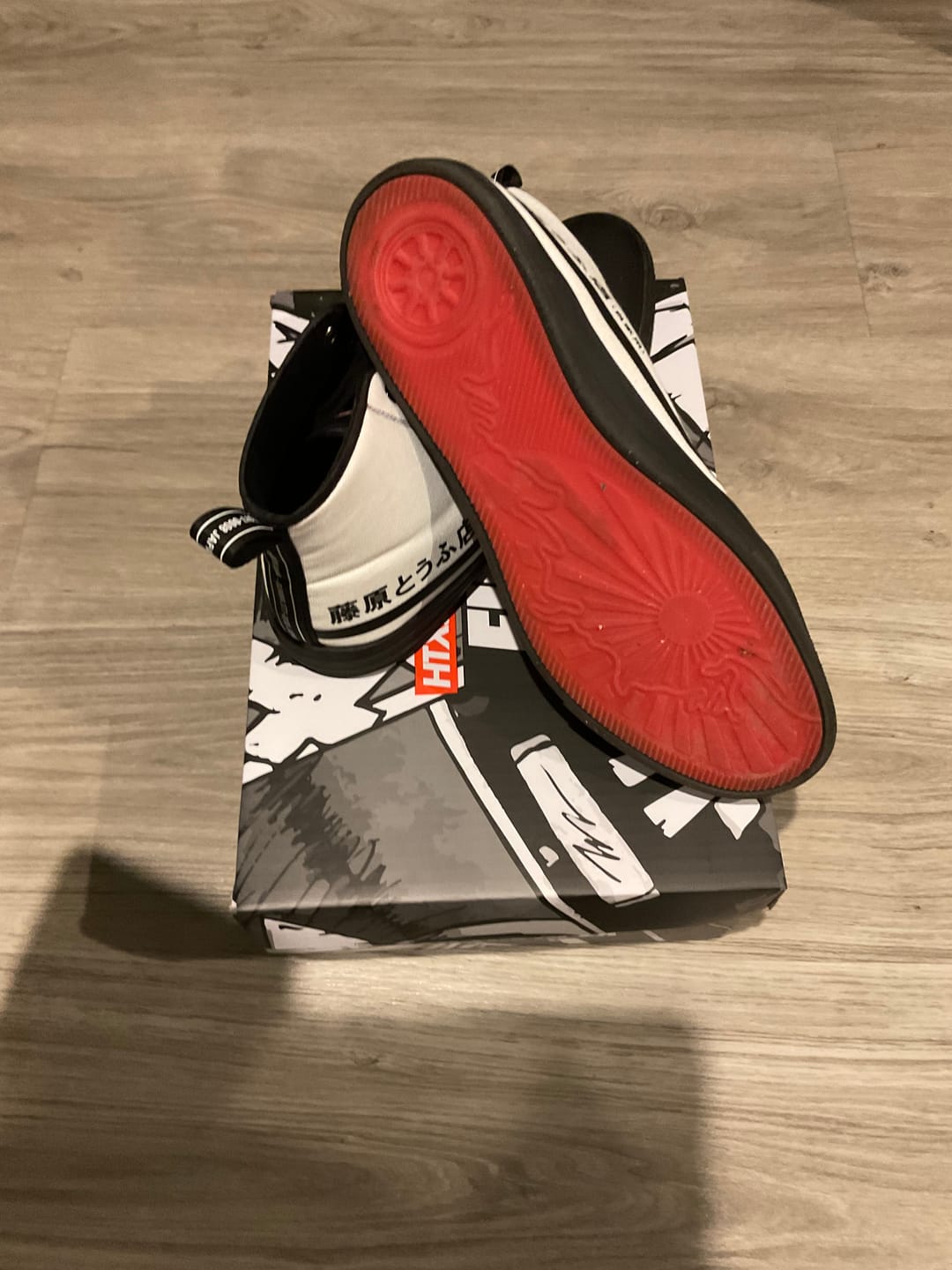 Customer photo review of HTXJPN Fuji2 Low Top Sneakers