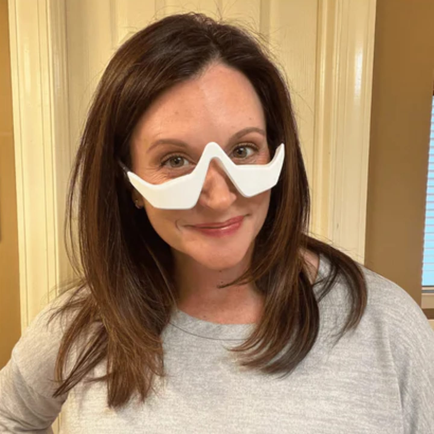 Customer photo review of LUMIN EYE™ Rotlicht & EMS Brille